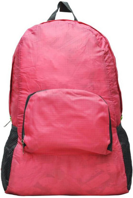

Kids Mandi Foldable Lightweight Trekking Climbing Bags Backpack(Pink, 15)