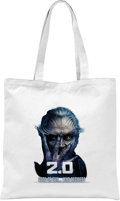 

Rawpockets ' 2.0-Good or Evil…Who Decides ' - White (Nursery/Play School) Multipurpose Bag(White, 5 L)
