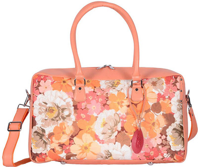 

HIDES Travel Duffle Orange Waterproof Weekender(Orange, 20 L)