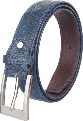 

WELHIDES Men Black Artificial Leather Belt