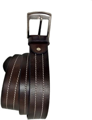 

Beaming Men Brown Genuine Leather Belt