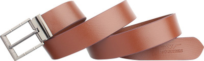 

WELHIDES Men Casual Tan Genuine Leather Belt