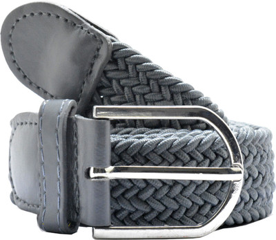 

LOOPA Men Casual Grey Fabric Belt