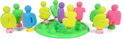 

Blue Sea Children Educational Yuchikang Plastic ABC Alphabet Block Multi Colour Learning Building Animal Toy 30 Pieces(Multicolor)