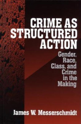 Crime as Structured Action(English, Hardcover, Messerschmidt James)