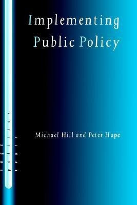 Implementing Public Policy(English, Hardcover, Hill Michael)