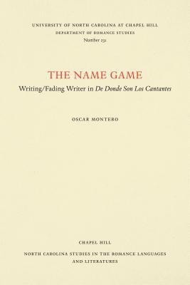 The Name Game(English, Paperback, Montero Oscar)