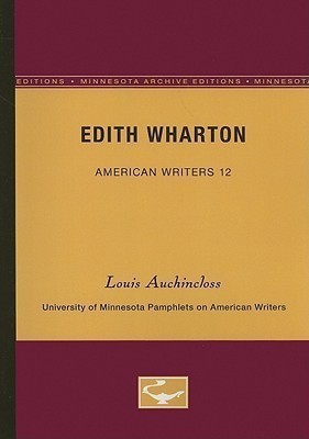 Edith Wharton - American Writers 12(English, Paperback, Auchincloss Louis)