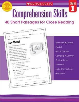 Comprehension Skills: 40 Short Passages for Close Reading: Grade 1(English, Paperback, Beech Linda)