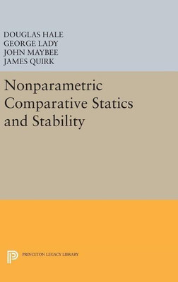 Nonparametric Comparative Statics and Stability(English, Hardcover, Hale Douglas R.)