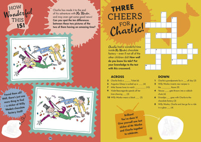 Roald Dahl's Charlie and the Chocolate Factory Whipple-Scrumptious Sticker Activity Book(English, Paperback, unknown)
