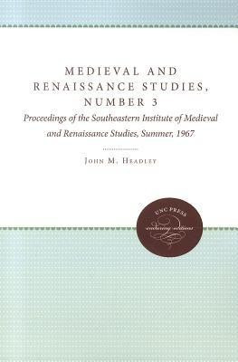 Medieval and Renaissance Studies, Number 3(English, Paperback, unknown)