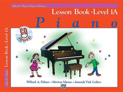 Alfred's Basic Piano Library Lesson 1A(English, Undefined, Palmer Willard A)