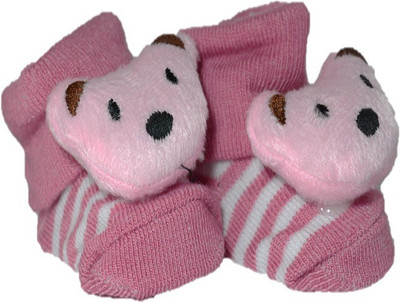 

N3 Baby Care Purple Booties/Socks Booties(Toe to Heel Length - 10 cm Purple)