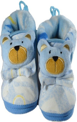 

N3 baby Care Soft baby Booties Premium Quality Booties(Toe to Heel Length - 16 cm Blue (with many colors))