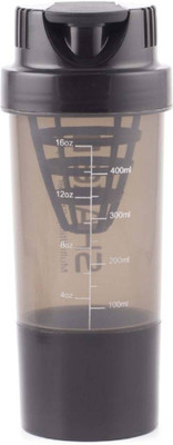 

Mixoma Shakeit Fit Gym 500 ml Shaker(Pack of 1, Multicolor)