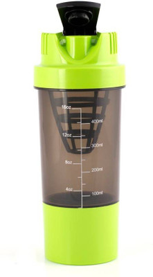 

Mixoma Shakeit Fit Gym 500 ml Shaker(Pack of 1, Multicolor)
