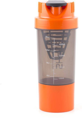 

Mixoma Shakeit Fit Gym 500 ml Shaker(Pack of 1, Multicolor)