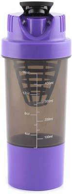 

Mixoma Shakeit Fit Gym 500 ml Shaker(Pack of 1, Multicolor)