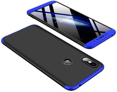 LHR Back Cover for Mi Redmi Y2 (blue, black, Plastic) GKK(Blue)