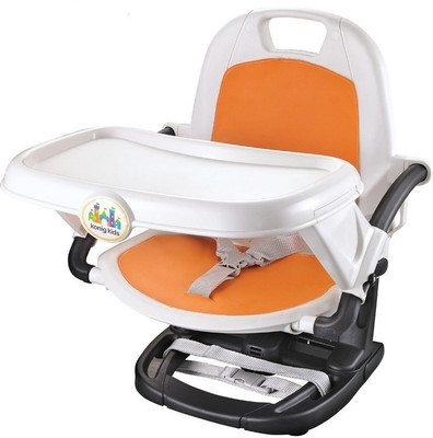 

TOYGALAXY BOOTER SEAT Foldable and Easy to carry seat with adjustable height Baby Booster feeding Seat with carry bag(Multicolor)