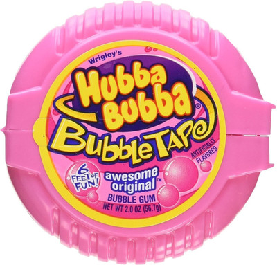 

Wrigleys Bubble Tape Awesome Original (Imported) Chewing Gum(56.7 g)