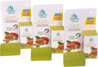

Vania Combo Of 3 pces Of Elaichi Badam Goti 35 Gm For Fairness(3)