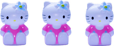 

Shopkooky Piggie bank with character pack of 3 Coin Bank(Multicolor)