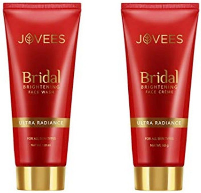 

Jovees BRIDAL FACE WASH + FACE CREAM(Set of 2)