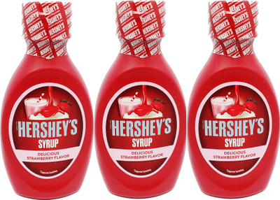 

Hershey's Syrupp Strawberry Flavor 200g(200 g, Pack of 3)