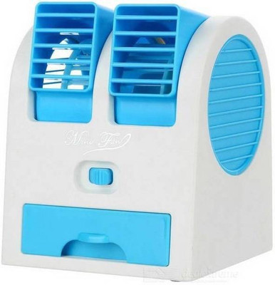 

SBRMART Mini Fan Cooling Desktop PC Dual Air Conditioner USB Cooler(Random)