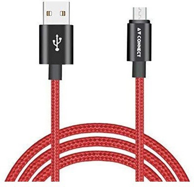 MD ORIGINAL High Speed Data Charging 1.2 m Micro USB Cable(Compatible with micro usb compaitable devices, Mobile, laptops, Red, One Cable)
