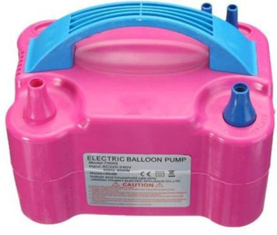 

TASHKURST PINK and BLUE Electric Balloon Air Pump Portable Air Blower Air Inflator Baloon Inflator Air Pump Festive Event Wedding Birthday Party - 450 g