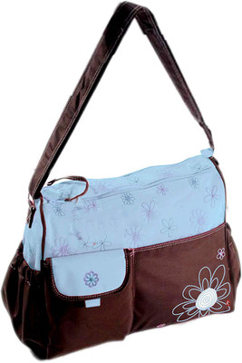 

Guru Kripa Baby Products Presents New Born Baby Mother Bag with Holder Diaper Changing Multi Compartment for Baby-Care and Maternity Handbag Diaper Bag New Born Baby Mother Bag/Diaper Bag(Blue)