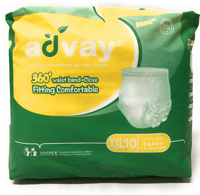 

advay Medicated Pull up / Pants Adult Diaper Pant XXL - XXL(10 Pieces)