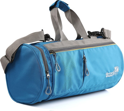 

Bucksa Duffle_BlueV1 Travel Duffel Bag(Blue, Grey)