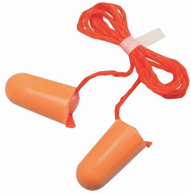 KAAS 3M Corded Comfortable Safety Ear Plug(Orange)