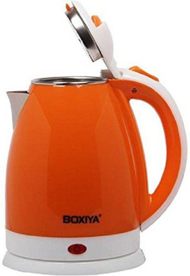 

Zilant Electric Kettle, 1.8 Litre Stainless Steel Hot Water Kettle Fast Water Heating Boiling Pot with Lockable Lid LED Indicator Light (Orange) Electric Kettle(1.8 L, Orange)