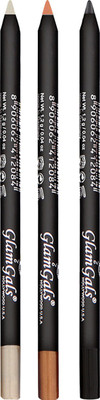 

Glamgals Glide on Eye pencil/Liner Pack of 3 1.2 g(Multi)