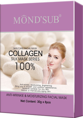 

Mond'sub Mondsub Anti-wrinkle & Moisturizing Facial Mask (Pack of 8) (240 g)(240 g)