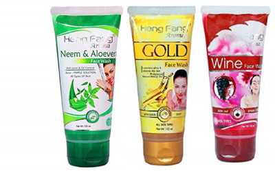 

Heng Fang Aroma Combo Face Wash, Set of 3 Face Wash(300 ml)