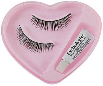 BETRENDING false eyelash with glue set [pack of 1] waterproof & reusable(Pack of 1)