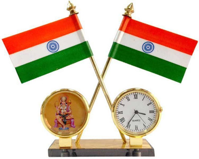 

Gwals Indian Double Sided Wind Car Dashboard Flag Flag(Rayon)