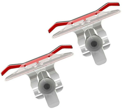 

BUY SURETY PUBG Metal Trigger for all smart phone compatible Sensitive Shoot/aim Buttons L1 R1 Trigger Mobile Game Controller ||compatible with all android & IOS smart phone Gaming Accessory Kit(Red, Transparent, For Android, iOS)