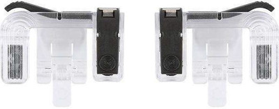 

TechGear 1Pair L1R1 Gaming Triggers Smart Phones Game Fire Button Gaming Controller for PUBG Gaming Accessory Kit(Transparent, For Android, iOS)