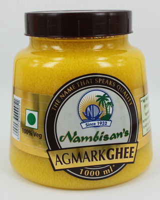 Nambisan's AGMARK ghee 1 L Plastic Bottle