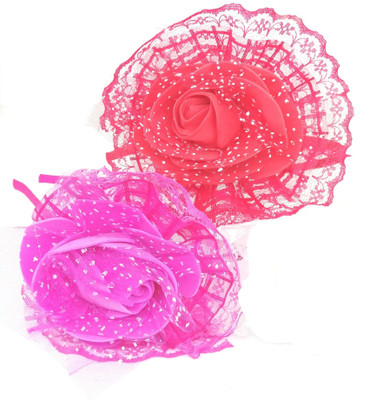

Khubsurat Hair Band for Kids & Girls, Set of 3 Pcs of 3 Colors Head Band, Hair Band(Multicolor)