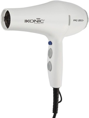 Ikonic Professional Hair Dryer 2500 Plus White Hair Dryer(110 W, White)