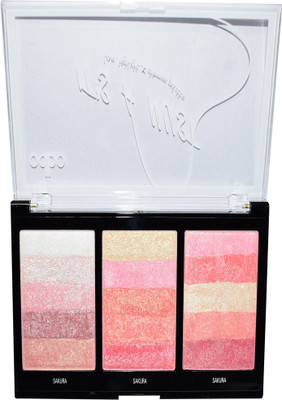 

odbo Love Highlighter & Shimmer Palette For Woman Highlighter(Multi)