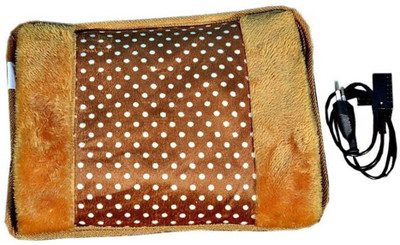 

CRETO Extra Soft Velvet Fur Pocket Gel Pad Pain Reliever electric 1 L Hot Water Bag(Multicolor)
